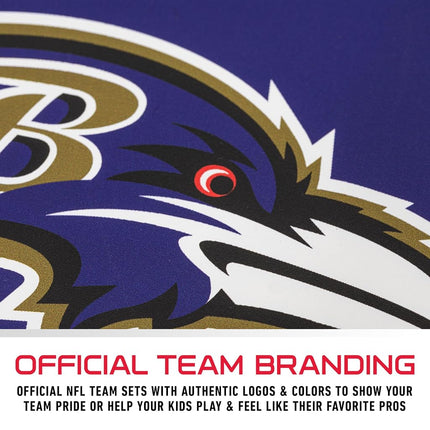 Franklin Sports NFL Baltimore Ravens Pickleball Paddle - Official NFL Team Pickleball Paddles - USAP (USAPA) Approved Premium Quality Pickleball Paddles - Authentic Team Logos + Colors