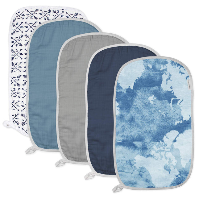 HonestBaby 5-Pack Organic Cotton Multi-Layer Musli