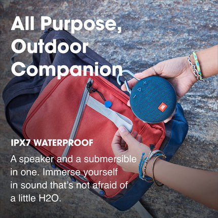 JBL Clip 3 Altavoz Bluetooth Inalámbrico Portátil Resistente al Agua | Amarillo Mostaza