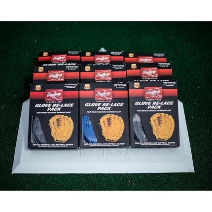 Rawlings | Glove Re-Lace Pack | Baseball/Softball | Standard 3/16" X 72" Laces with Tool | Turqoise