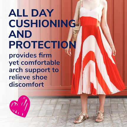 Dr. Scholl’s Stylish Step Hidden Arch Support for Flats, 3 Pairs