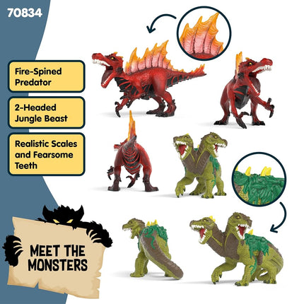 Schleich Eldrador - 2Pc Bundle: Lava Vs. Jungle - Kids Ages 7+ | 70834
