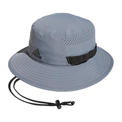adidas Men's Victory 4 Bucket Hat, Grey/Black, Lar
