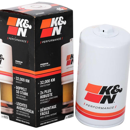 K&N Premium Oil Filter: Designed to Protect your Engine: Compatible with Select 2011-2019 FORD (F250 Super Duty, F350 Super Duty, F450 Super Duty, F550 Super Duty, F650), HP-4005