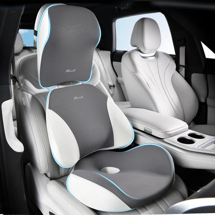 FLORICH Car Seat Cushion & Lumbar Support Pillow &