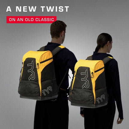 TYR Alliance Backpack, 45L Capacity, Wet and Dry Compartments