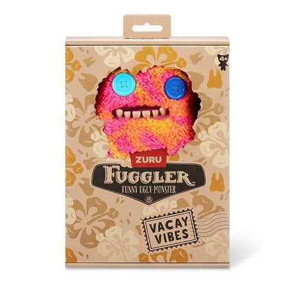 Fuggler ZURU Vacay Vibes Funny Ugly Monster Plush Collectable Toy (Sir Splodge A Lot - Multi)