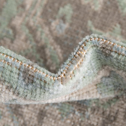 Unique Loom Whitney Collection Indoor Area Rug - Milano (Oval 5' 0'' x 8' 0'', MintIvory)
