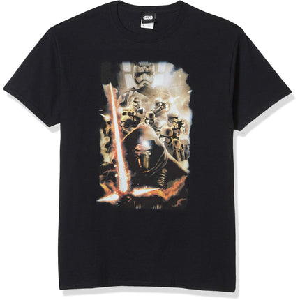STAR WARS Men's Kylo Ren Reinforcements T-Shirt, B