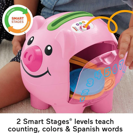 Fisher-Price Laugh & Learn Smart Stages Piggy Bank [Amazon Exclusive]