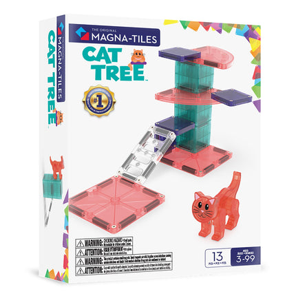 Magna-Tiles® Cat Tree 13-Piece Magnetic Constructi