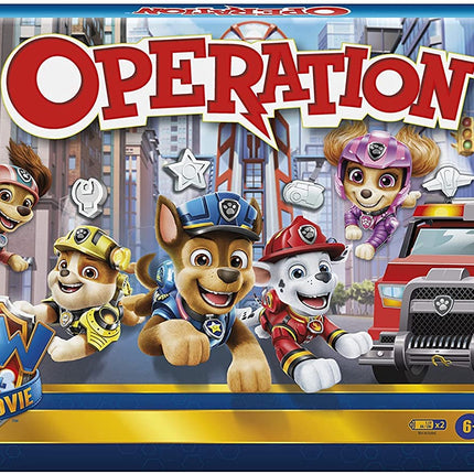 Operación: Patrulla Canina La Película, juego de mesa para niños de 6 años en adelante, juego de Nickelodeon La Patrulla Canina para 1 o más jugadores
