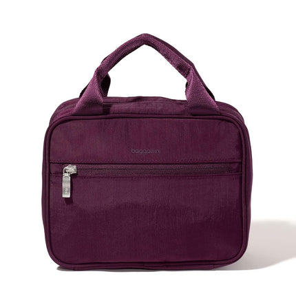 Baggallini Unisex's Hanging Travel Toiltery Kit, Mulberry, One Size