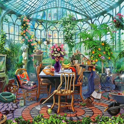 Ravensburger Morning in the Greenhouse 500 Piece J