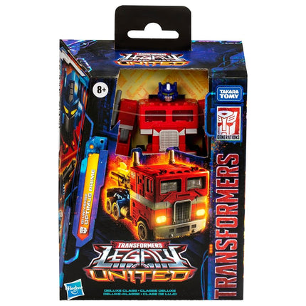 Transformers Legacy United Deluxe Class G1 Universe Optimus Prime Action Figure