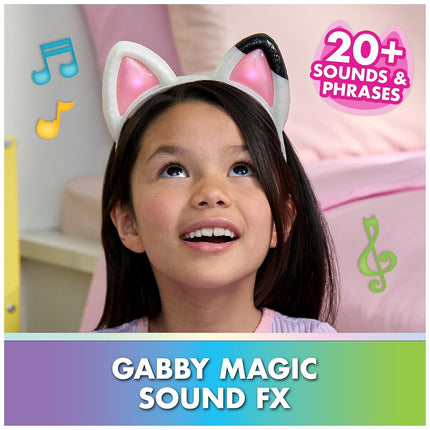 Gabby's Dollhouse The Movie Meow-Mazing Interactive Cat Ears Headband