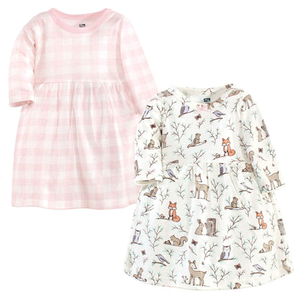 Hudson Baby Baby Girls' Cotton Dresses, Enchanted 