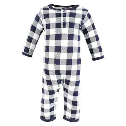 Hudson Baby baby-girls Cotton Coveralls, Apple Orchard, 6-9 Months