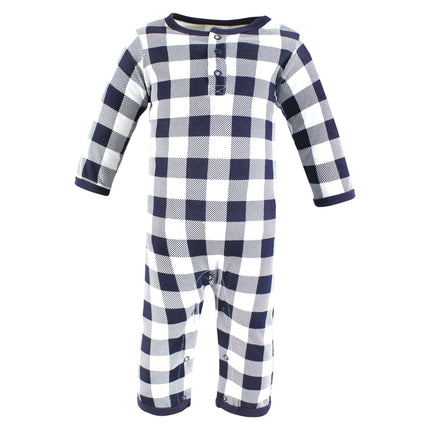 Hudson Baby baby-girls Cotton Coveralls, Apple Orchard, 6-9 Months