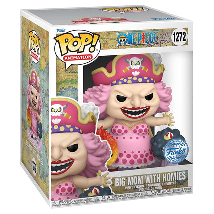 Funko Pop! Super: One Piece - Big Mom w/Homies Galactic Toys Exclusive