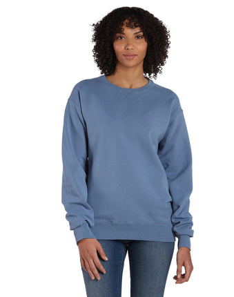 Hanes Originals Fleece, Garment Dyed Pullover, Cre