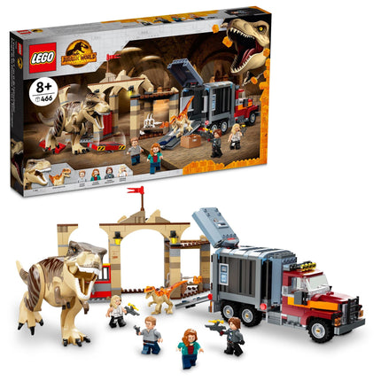 LEGO Jurassic World T. rex & Atrociraptor Dinosaur