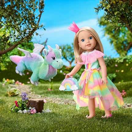 American Girl Wellie Wishers Camille's Dragon & Dress-Up Set