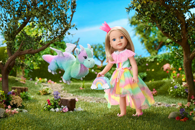 American Girl Wellie Wishers Camille's Dragon & Dress-Up Set