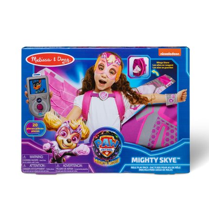 Melissa & Doug PAW Patrol� The Mighty Movie Mighty Skye Role Play Pack with Wings for Toddlers and Kids Age 3+