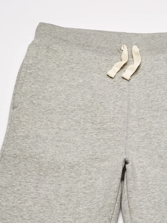 The Children's Place Pantalones de chándal deportivos de forro polar para niño, color humo, talla pequeña