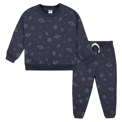Gerber Baby Boys Toddler 2-piece Fleece Sweatshirt