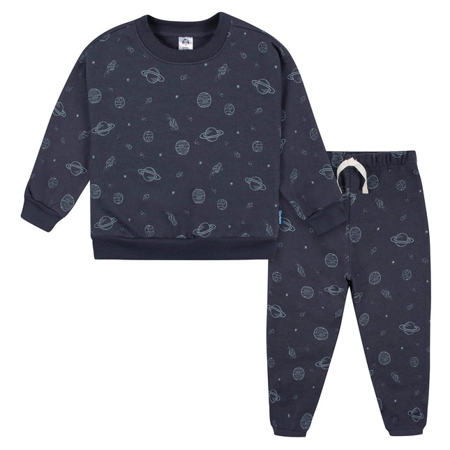 Gerber Baby Boys Toddler 2-piece Fleece Sweatshirt