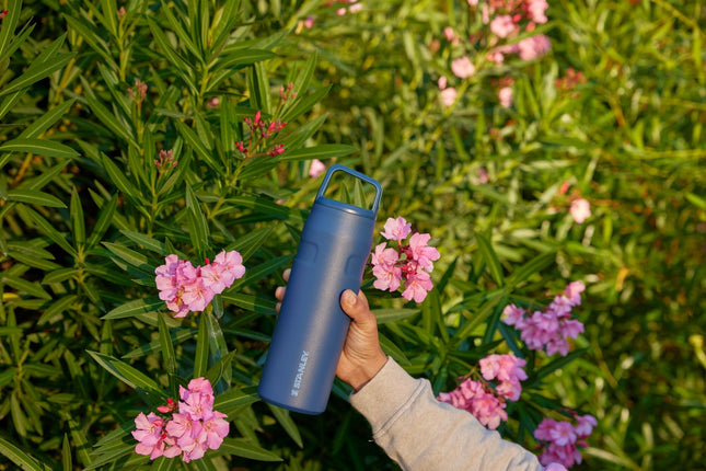 Stanley IceFlow Cap and Carry Water Bottle 36 oz | Wide Mouth Twist Lid | Lightweight and Leakproof for Travel and Sports | Insulated Stainless Steel | BPA-Free | Mist