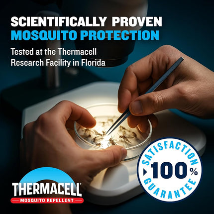 Thermacell Mosquito Repellent Refills, 36 Hrs Protection; Compatible with Any Fuel-Powered Repeller; Highly Effective, Long Lasting, No Spray or Mess; 15 Foot Zone of Mosquito Protection
