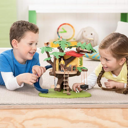 Schleich Farm World 42408 Collectible Adventure Tree House 28 Pieces for Ages 3+
