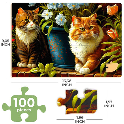 100 Pieces Dementia Puzzles for Elderly - 3 Alzheimers Jigsaw Puzzle Games