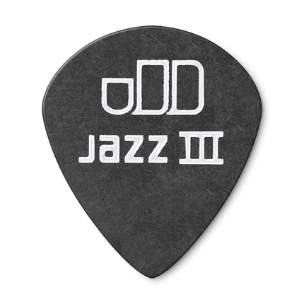 Jim Dunlop 482R.50 Guitar Picks, 0.50 mm, Pitch Black