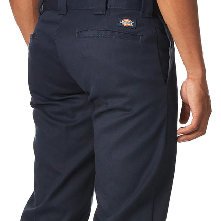Dickies Men's Flex Work Pant Slim Straight Fit, Dark Navy V1, 30W x 34L