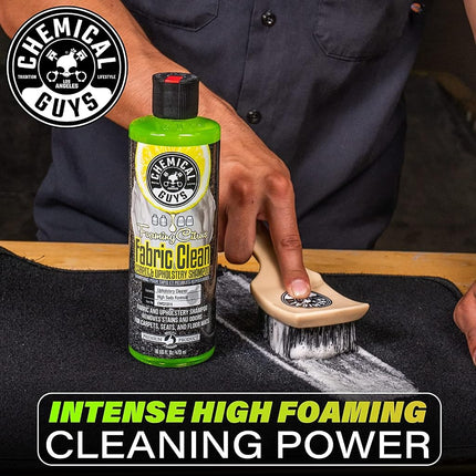 Chemical Guys Foaming Citrus Fabric Clean – Carpet & Upholstery Shampoo and Odor Eliminator – Safe for Cars, Trucks, SUVs, Motorcycles, RVs & More – 473 ml, 2 Pack