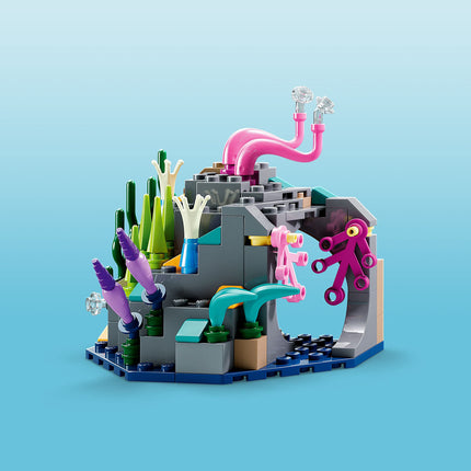 LEGO Avatar: The Way of Water Mako Submarine 75577 Buildable Toy with Alien Fish and Stingray Figures Movie Gift for Children and Movie Fans