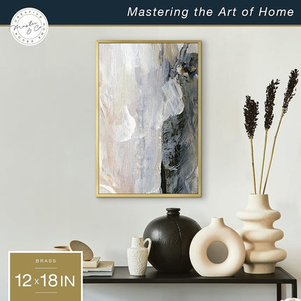 MCS Master & Co. Foundry Metal Gallery Wall Frame, Brass, 12x18 Inch
