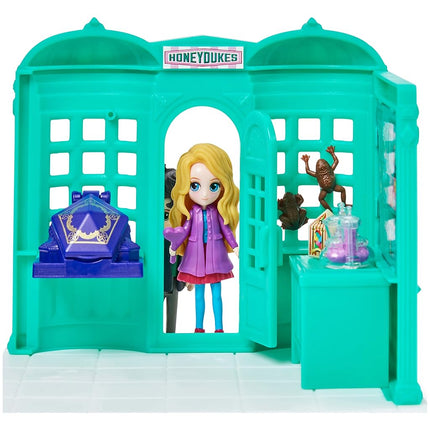 Wizarding World Harry Potter, Magical Minis Honeydukes Sweet Shop with 2 Exclusive Figures and 5 Accessories, Kids’ Toys for Ages 6 and up