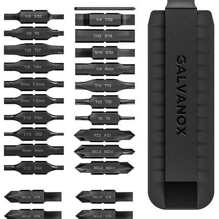 Galvanox Double Sided Bit Set Designed for Leather