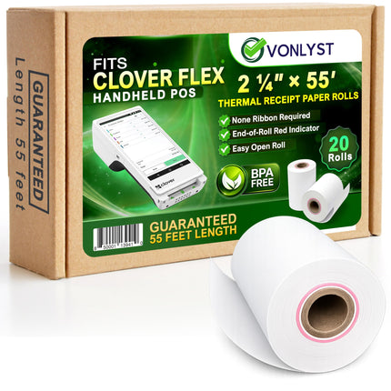 Clover Flex, Mini and Mobile - 2 1/4" x 55' Therma