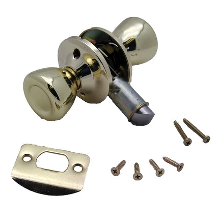 AP Products 013-203 Passage Door Knob, Polished Br