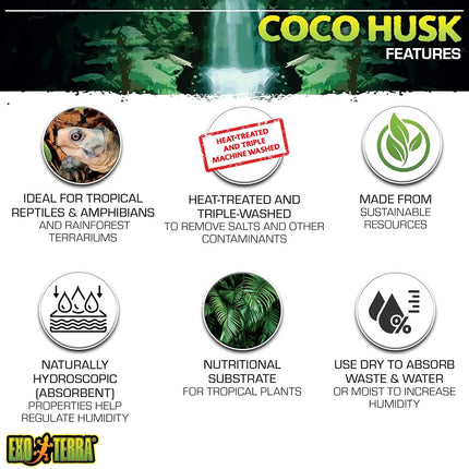 Exo Terra Coco Husk Substrate 7 L