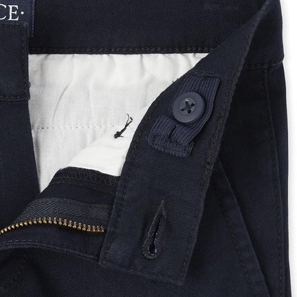 The Children's Place Boys' Stretch Skinny Chino Pants, Flax 2-Pack, 14 Slim
