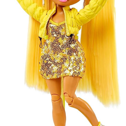 Rainbow High Fantastic Fashion Doll - SUNNY MADISON - Yellow 11” Fashion Doll and Playset with 2 Outfits & Fashion Play Accessories - Great for Kids 4-12 Years Old