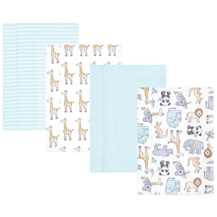 Hudson Baby Unisex Baby Cotton Flannel Burp Cloths