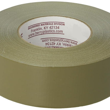 Nashua 398 Polyethylene Coated Cloth Professional Grade Duct Tape 55m Length x 48mm Width Olive Drab